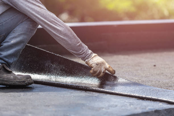 Professional Exterior Waterproofing technician working in Palmyra, WI